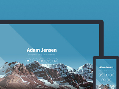 Aerial website theme preview